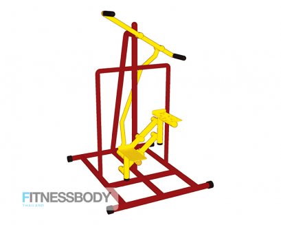 เครื่องออกกำลังกายกลางแจ้ง บริหารแขน-ข้อเข่า-ขา (แบบย่ำเท้า)